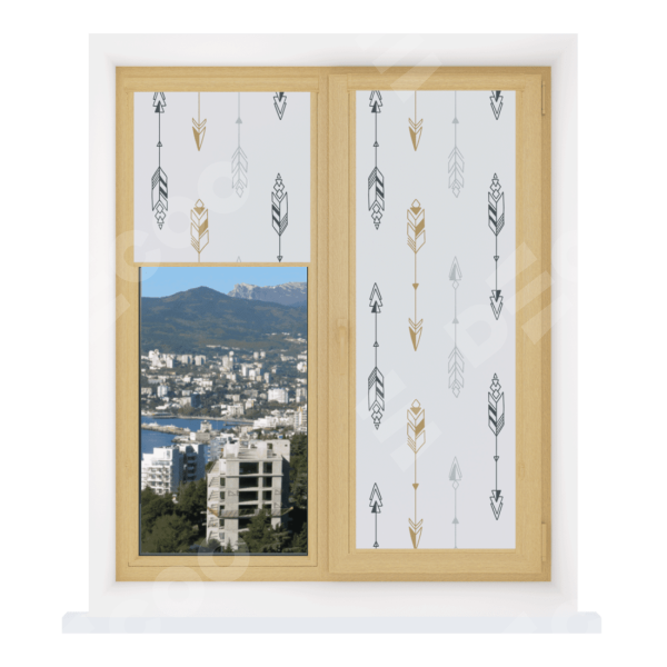 Рулонная штора Уни 2 с принтом Любимые стрелки