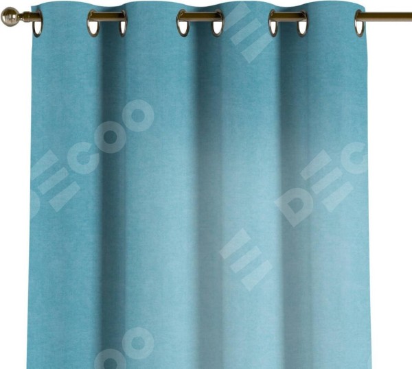 Комплект штор на люверсах вельвет ментоловый