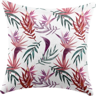 Подушка квадратная Cortin «Тропические побеги»