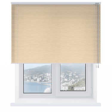 Горизонтальные жалюзи 199 золотые (глянец)