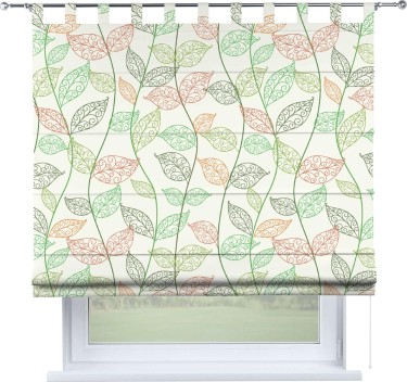 Римская штора на петлях «Нежные ростки»