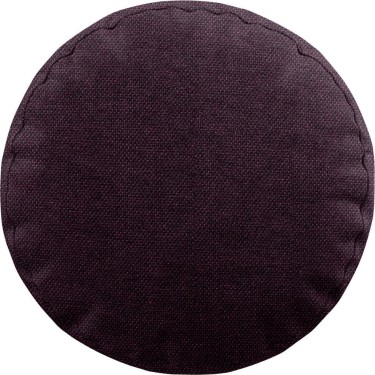 Подушка круглая «Кортин» лён димаут фиолетовый