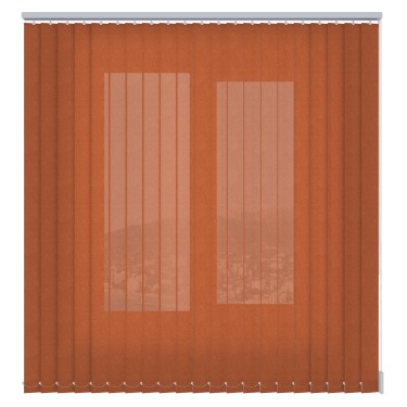 Вертикальные жалюзи Фокус 92 терракот