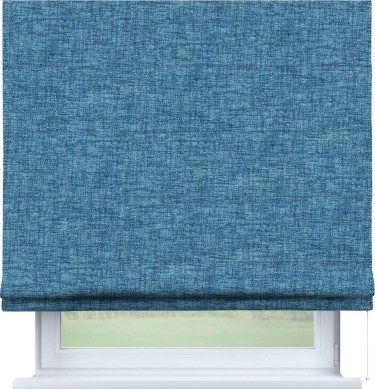 Римская штора «Кортин», рогожка димаут джинс, для проёма