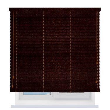 Деревянные жалюзи 50 мм. махагон