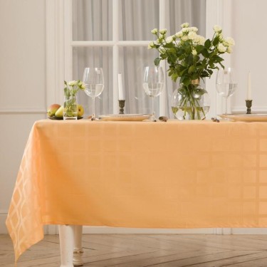 Скатерть Этель Geometry 150*110 +/-3см, цв.бежевый, пл. 192 г/м2, хл с ВГМО