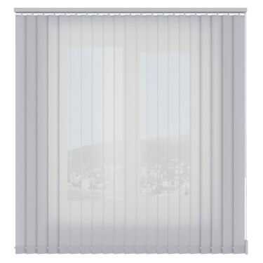 Вертикальные жалюзи Лайн 01 белый