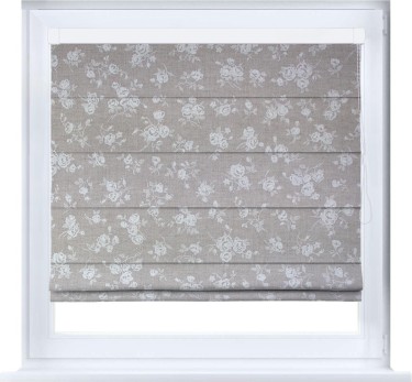 Римская штора «Кортин» кассетная, ткань «Композиция»