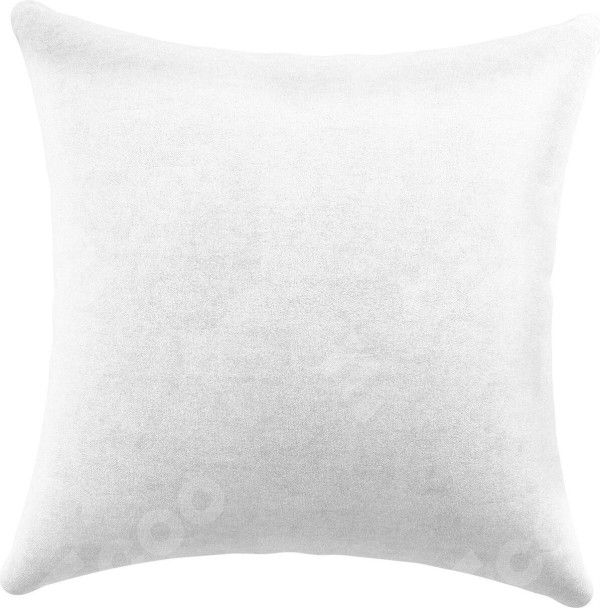 Подушка декоративная Cortin, вельвет белый, 40х40 см