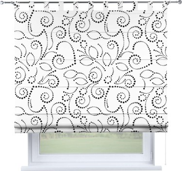 Римская штора на петлях «Точечный узор»