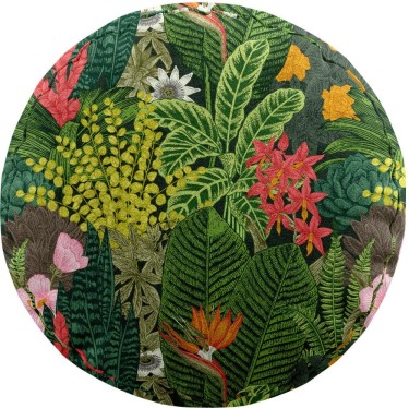 Подушка круглая Cortin «Яркое цветение»