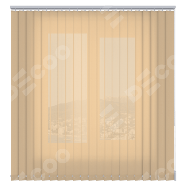 Вертикальные жалюзи Лайн 35 абрикос new