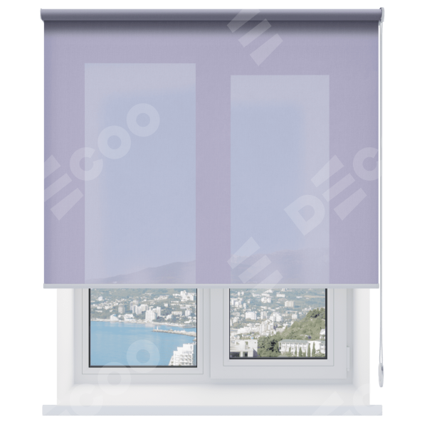 Рулонная штора Респект DM лаванда 42