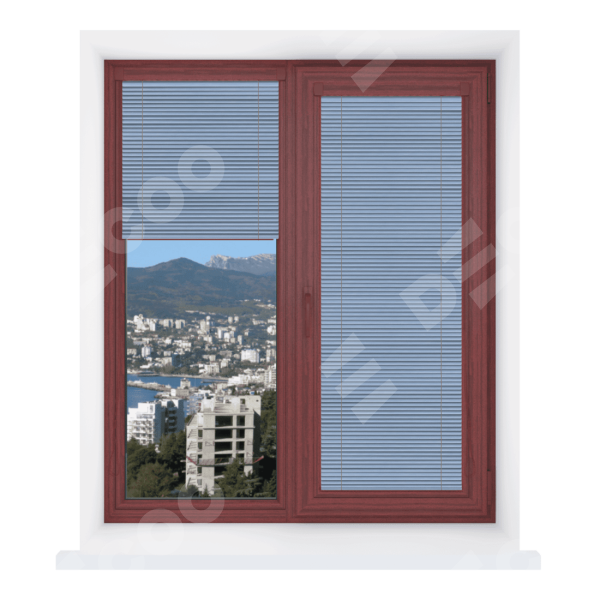 Кассетные жалюзи 7144 сиреневый металлик