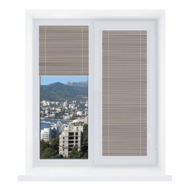 Жалюзи 4620 цвет какао, ламели 25 мм