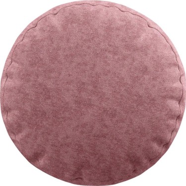 Подушка круглая «Кортин» софт мрамор розовый