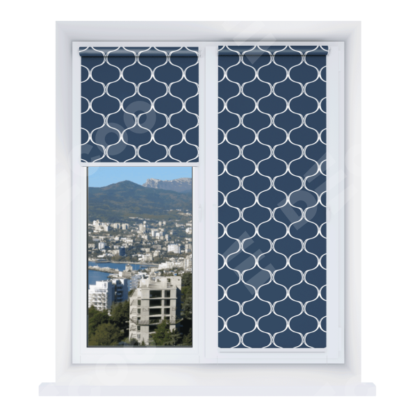 Рулонная штора Мини Касабланка 18