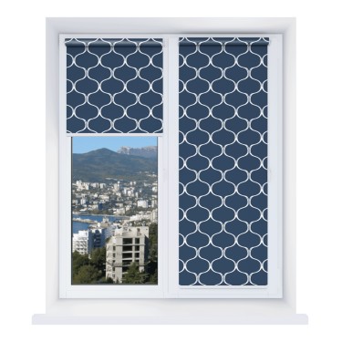 Рулонная штора Мини Касабланка 18