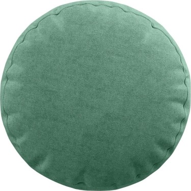 Подушка круглая «Кортин» канвас мятный