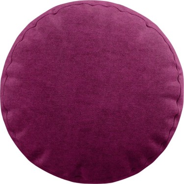 Подушка круглая Cortin вельвет фиолетовый