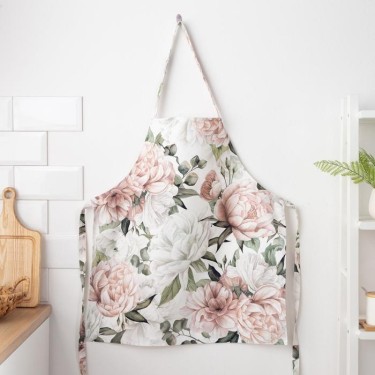 Фартук "Этель" Пионы 60х65см, 100% хл, саржа 190 г/м2